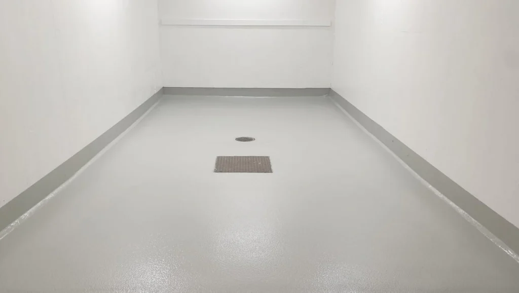Eradur Parking och spricklagning i Rönninge. Efter – färdig Eradur Parking-beläggning.
