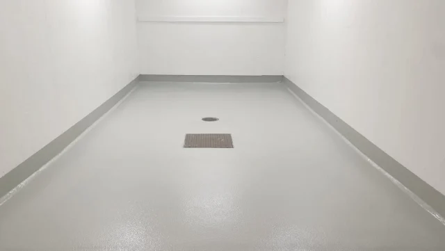 Eradur Parking och spricklagning i Rönninge. Efter – färdig Eradur Parking-beläggning.
